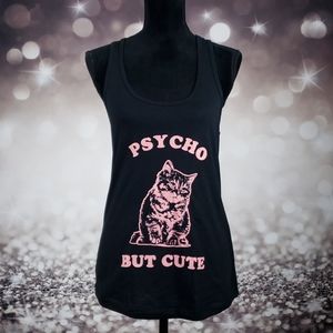 NWT Psycho But Cute Tank
